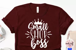 Small shop boss - Small Business EPS SVG DXF PNG Product Image 4