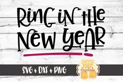 Ring In The New Year - New Year's Eve SVG File Product Image 2