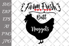 Farm Fresh but nuggets Svg Product Image 1
