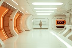 Futuristic premises of a future space base Product Image 1