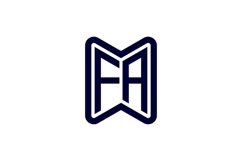 FA Logo design Product Image 1