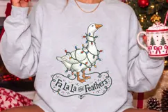 Fa La La and Feathers Goose Illustration Product Image 2
