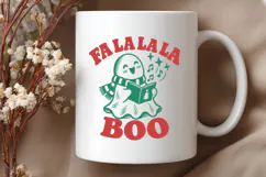 Fa La La La Boo SVG, Creepmas PNG, Spooky Christmas Design Product Image 3
