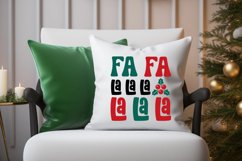 Fa La La La La La La SVG ,Christmas SVG Design Product Image 2