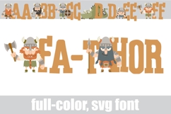 Fa-Thor Brown Color Font Product Image 1