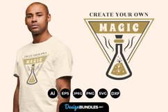 Create Your Own Magic Hand Drawn Lettering SVG Product Image 1