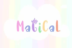 Unicorn Horn Font - Free Font of The Week Product Image 5