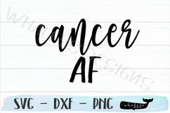 Cancer AF Horoscope SVG Cut File Product Image 2