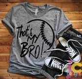 Baseball That's My Bro svg Brother Product Image 2