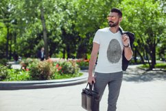 Men&#039;s T-Shirt Mock-Up Vol.1 2017 Product Image 3