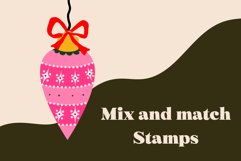 Christmas Holiday Ornaments Procreate Stamp Brushes Product Image 2