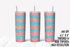 Pastel Glitter Sublimation Tumbler Product Image 1