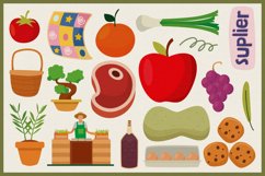 Farmers Market Vector Clipart Pack Product Image 4