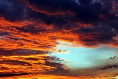 beautiful red bright clouds Product Image 1