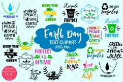 Earth Day Quotes Clipart I Earth Day Graphics Product Image 1