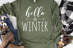 Hello Winter SVG Product Image 1