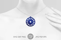 Earring template SVG | earrings SVG | faux leather template Product Image 2
