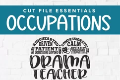 Drama Teacher svg - a speech and drama teacher svg file Product Image 6