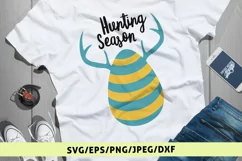 Hunting Season - Easter SVG EPS DXF PNG Cutting Files Product Image 1