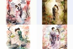 husband and wife fairy garden japanese style Product Image 1