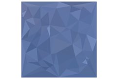 Steel Blue Abstract Low Polygon Background Product Image 1