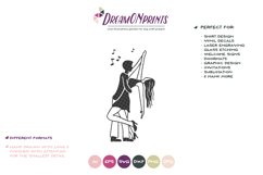 Love Couple SVG | Dancing Boy & Girl SVG Product Image 2