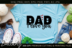Fathers Day SVG for Cricut Papa Daddy Dad T-shirt Mug Design Product Image 2