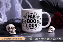 Halloween Round Sign SVG Bundle | Spooky Halloween Sign SVG Product Image 18