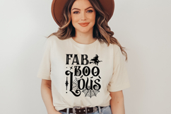 Fab Boo Lous Halloween SVG Quote Product Image 3