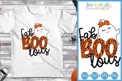 Fab Boo Lous Halloween Ghost svg Product Image 1