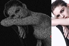Typo Portrait Photoshop Action Product Image 4