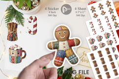 Christmas Treat Patchwork Sticker Product Image 1
