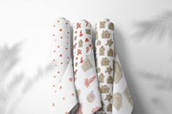 Wax Crayons Gingerbread Land Seeamless Patterns Product Image 8