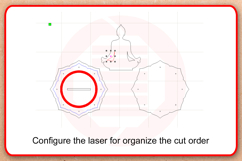 Laser cut SVG Buddha incense holder design template Product Image 4