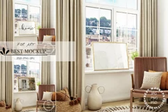 Living room Frame Mockup PSD JPG PNG Product Image 1