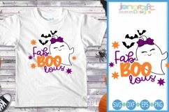 Fab BOO Lous Svg File Ghost Halloween svg Product Image 1
