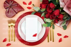 Valentine Table Setting Plates SVG Craft Mockups Bundle Product Image 4