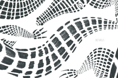 pencil graphic crocodiles Product Image 4