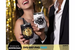 Happy New Year SVG | 2024 SVG | New Year sublimation PNG | 2 Product Image 3
