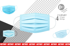 Medical Mask Clipart Product Image 1