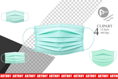 Medical Mask Clipart Product Image 1