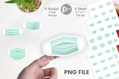 Medical Mask Sticker Product Image 1