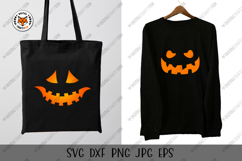 Halloween Pumpkin Face SVG, Pumpkin Faces Cut File Product Image 4