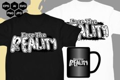 Face The Reality - SVG Product Image 2