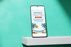 Summer Sale Horizontal Facebook Story Banner Canva Template Product Image 6
