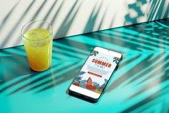 Summer Sale Horizontal Facebook Story Banner Canva Template Product Image 5