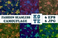 6 Seamless Fashion Camouflage Product Image 1