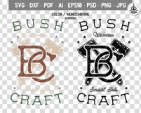 Vintage Camp SVG Badge / Retro Hiking Graphic T-Shirt Cricut Product Image 3