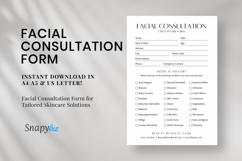 Facial Consultation Form Pdf Product Image 11