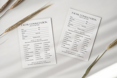 Facial Consultation Form Pdf Product Image 8